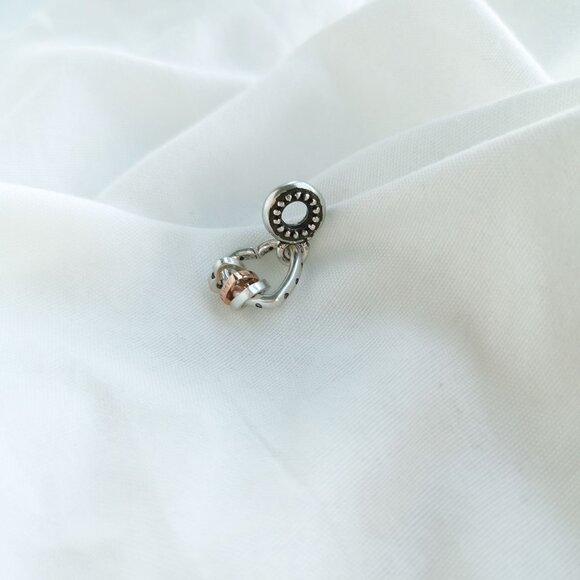 Pandora Heart Highlights Silver Charm - Picture 3 of 3